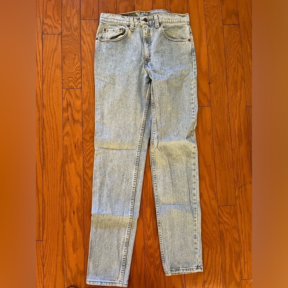Women’s Levi’s 512 Slim Fit Tapered Light Wash Bootcut 32 X 34